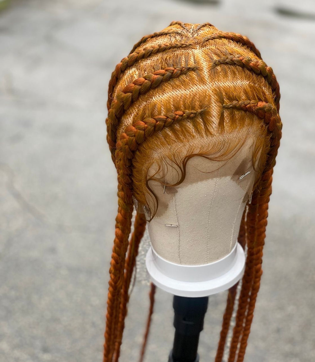 34” Pop Smoke Braided Wig